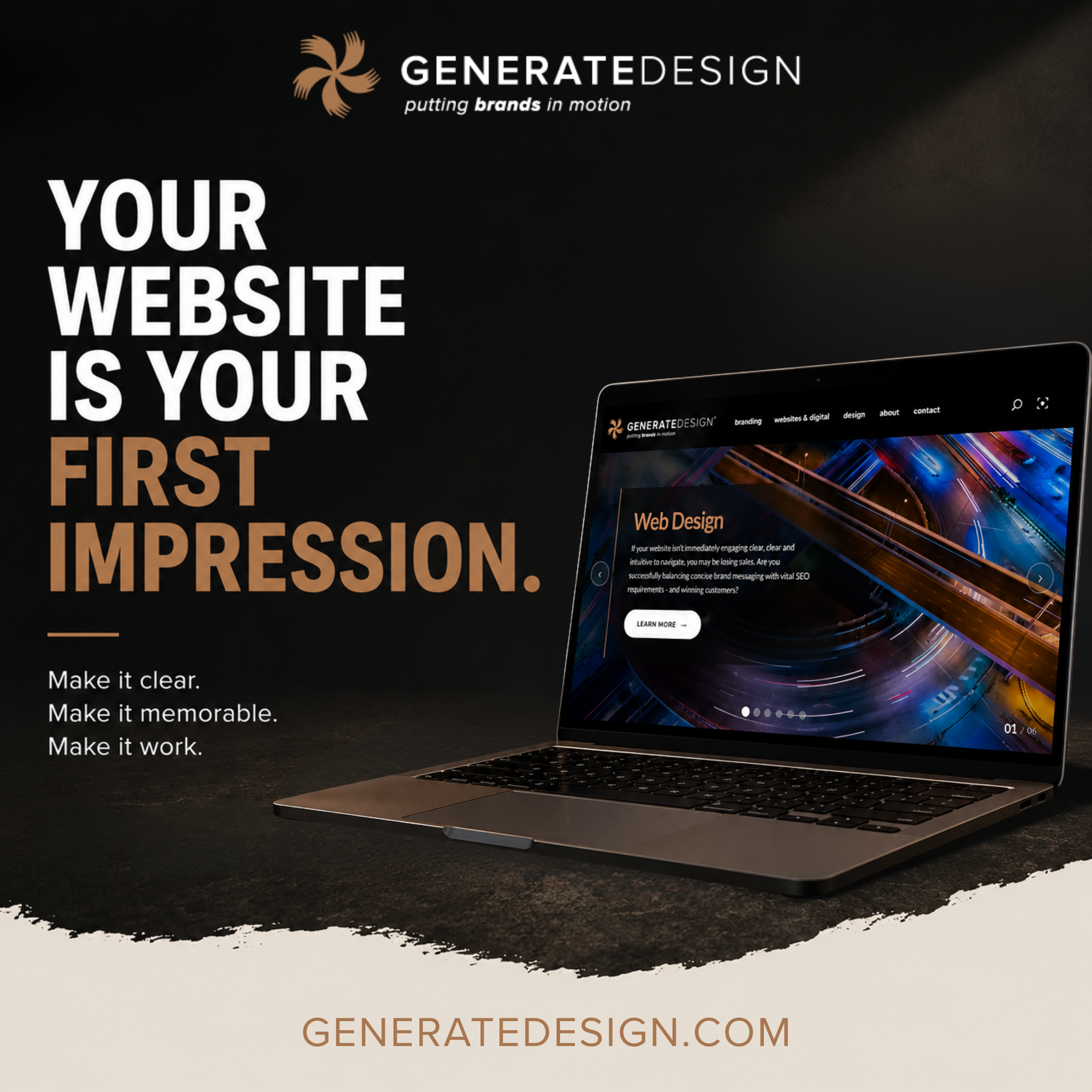 Sample social media graphic created by FastSocial.ai